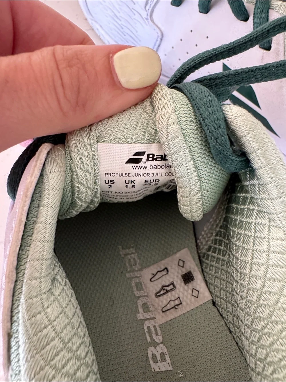 Babolat Propulse AC Wimbledon 2025 Jr Shoes